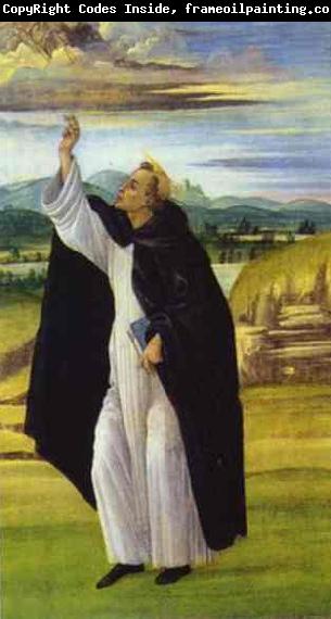 Sandro Botticelli St. Dominic.